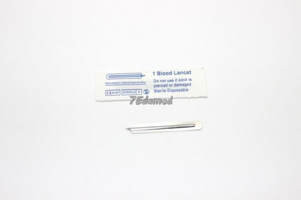 stainless steel blood lancet